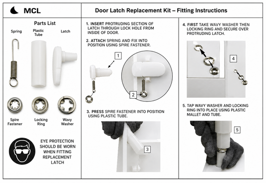 Mitras Replacement Spring Latch Kit