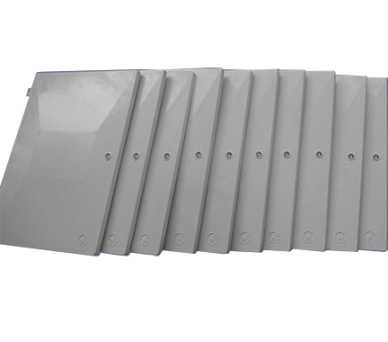 Mitras Recessed Electricity Meter Box Door Left-hand Hinged (10 Pack)