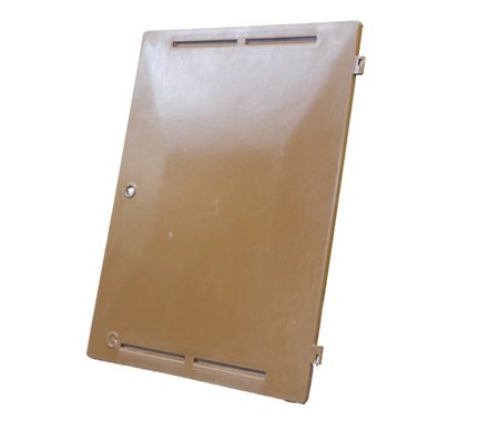 Mitras Brown Gas Meter Box Door