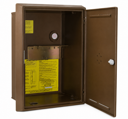 Mitras Brown Recessed Gas Meter Box