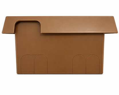 Mitras Brown Recessed Electricity Meter Box