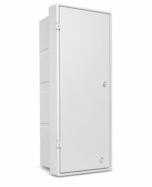 Mitras Slimline Recessed Electricity Meter Box