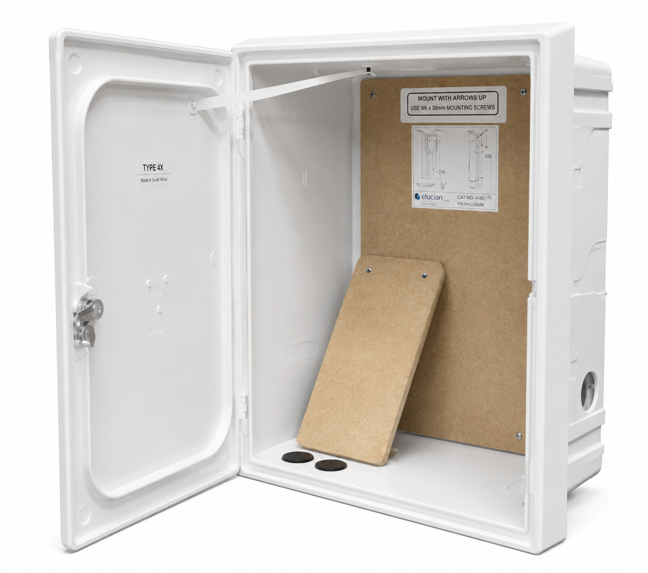 Mitras Fire Retardant Recessed Electricity Meter Box
