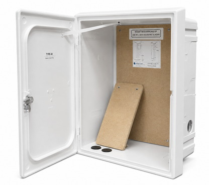 Mitras Fire Retardant Recessed Electricity Meter Box