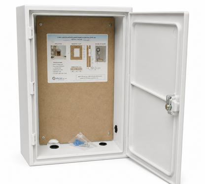 Mitras Medium Recessed ESB ROI Electricity Meter Box