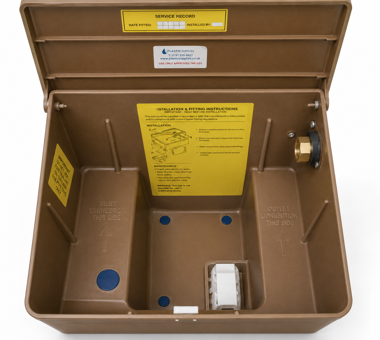 Mitras National Grid Semi-Buried Gas Meter Box