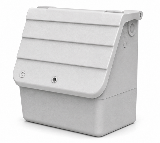 Mitras White Universal MK2 Unibox Gas Meter Box