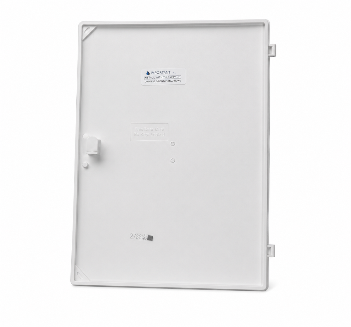 Mitras Recessed Electricity Meter Box Door Left-hand Hinged