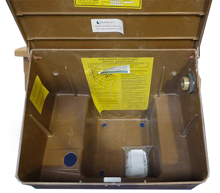 Mitras National Grid Semi-Buried Gas Meter Box