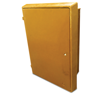 Mitras Brown Recessed Electricity Meter Box