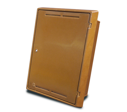 Mitras Brown Recessed Gas Meter Box