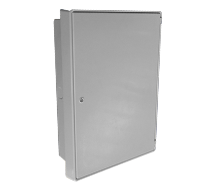 Mitras 3-Phase Recessed Electricity Meter Box