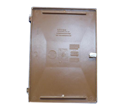 Mitras Brown Gas Meter Box Door
