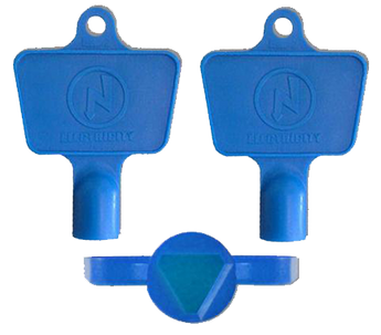 Mitras Pair of Electricity Meter Box Keys