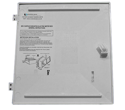Mitras MK2 Surface Mounted Electricity Meter Box Door
