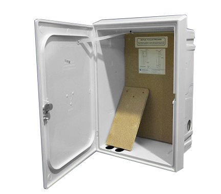 Mitras Fire Retardant Recessed Electricity Meter Box
