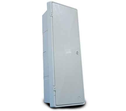 Mitras Slimline Recessed Electricity Meter Box